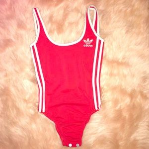 Red Adidas Bodysuit ❤️